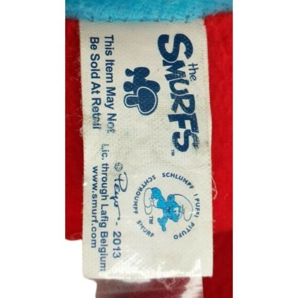 Smurfs Papa Smurf 8.5" Plush Stuffed Doll from Kellytoy 2013 - Picture 3 of 6